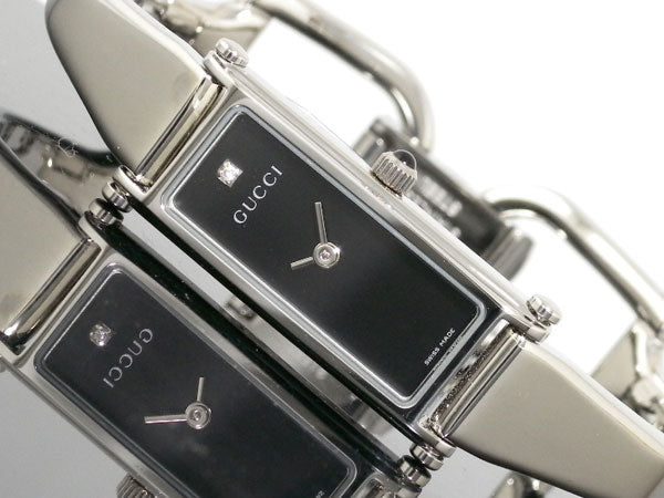 グッチ GUCCI バングル ダイヤ レディース 腕時計 YA015555